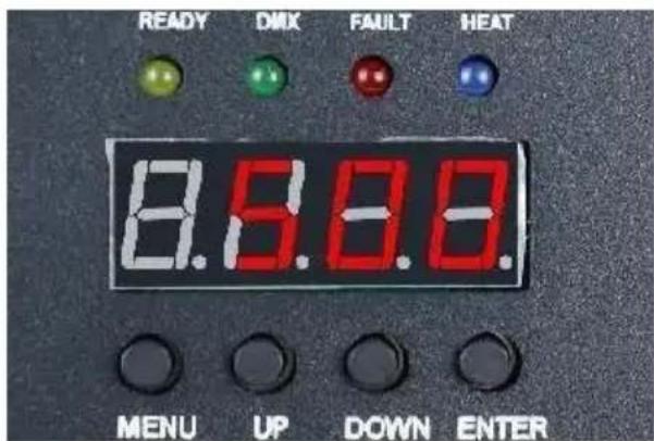 Vevor BJY-PHJ500u2 - Interfaz de ajuste de temperatu de funcionamiento: - 1