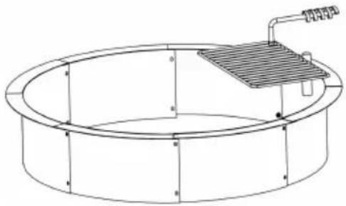 Vevor VOLD-36-8.5-Y - FIRE RING - 2