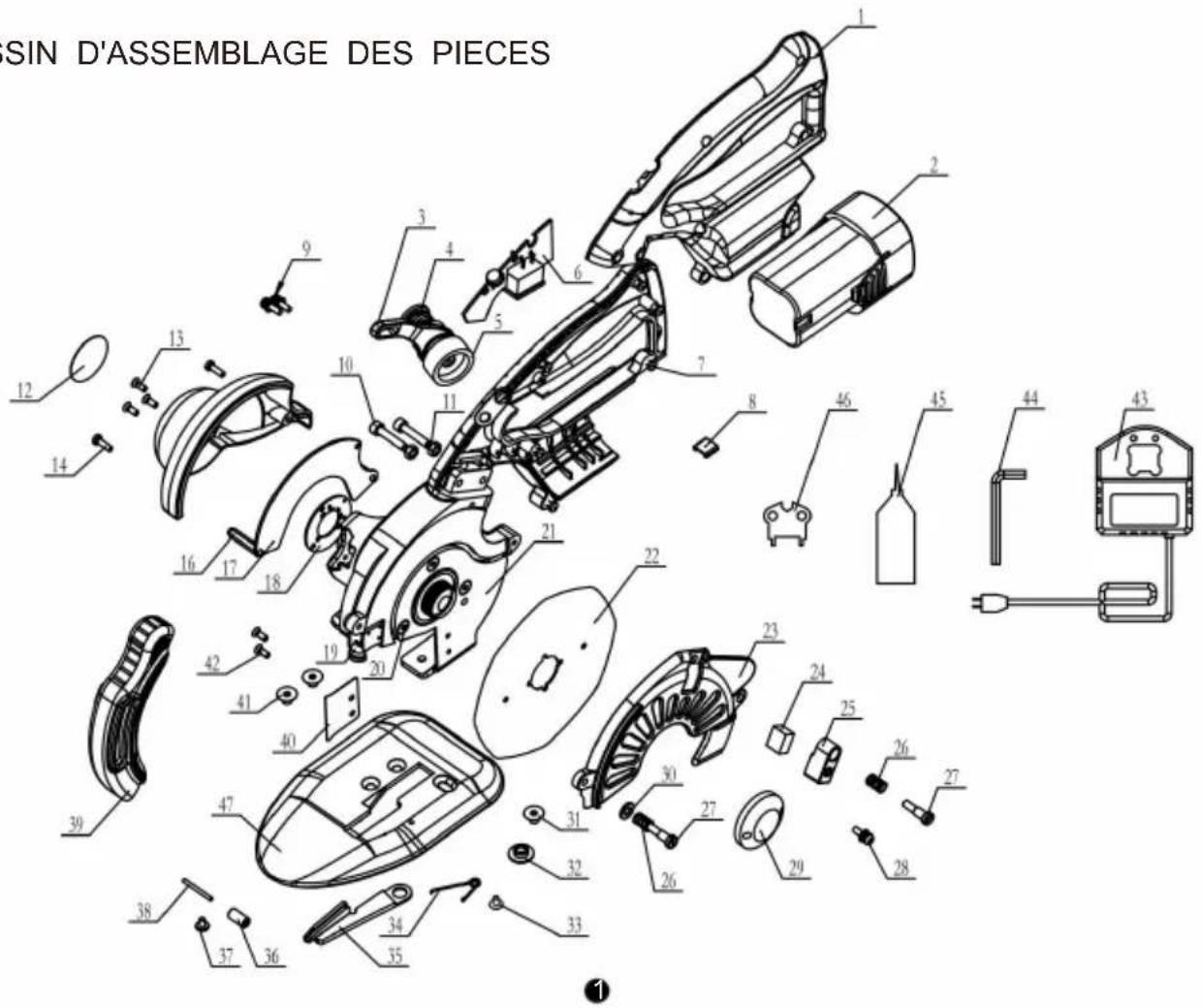 SIN D'ASSEMBLAGE DES PIECES