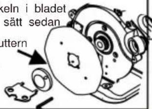 Vevor RCS-100B - Guide för byte av blad och slipskivor - 2