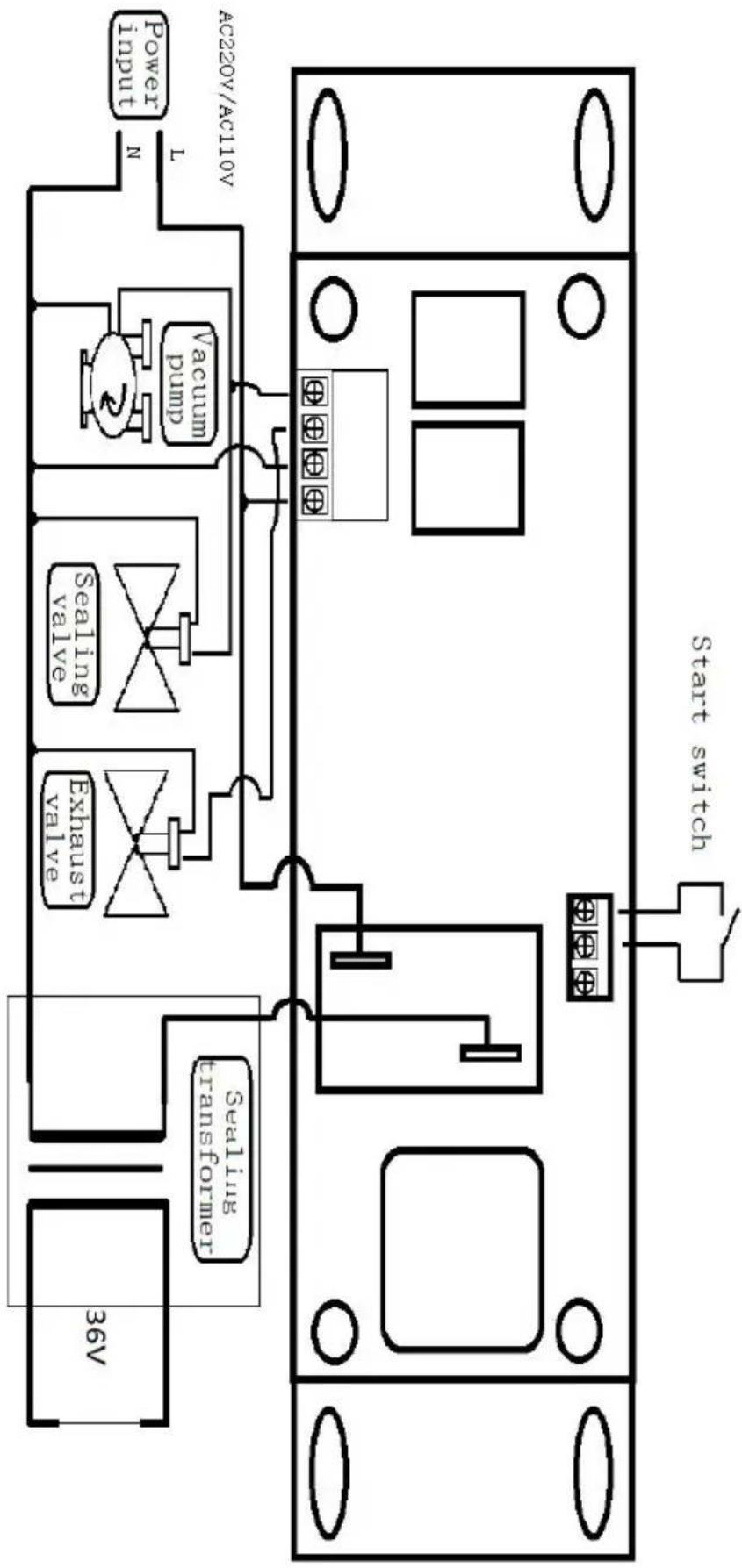 Vevor DZ-260C-V2 - CIRCUIT DIAGRAM - 1