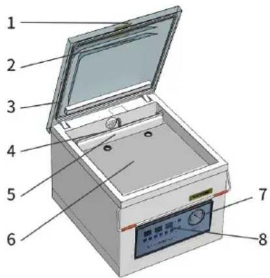 Vevor DZ-260C-V2 - GUARDE ESTAS INSTRUCCIONES - 1