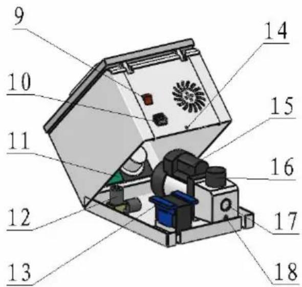 Vevor DZ-260A-V2 - STRUCTURE DIAGRAM - 2
