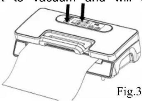 Vevor VS5164 - Vacuum packaging with a bag - 3