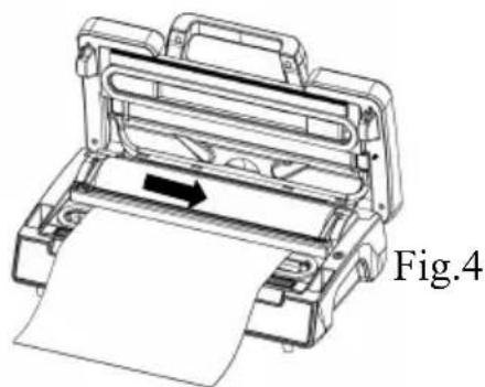 Vevor VS5164 - Making a bag with bag roll - 4