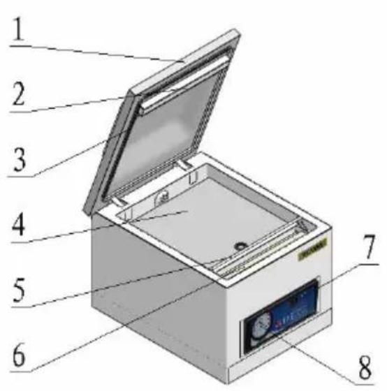 Vevor DZ-260S-V2 - MODEL AND PARAMETERS - 1