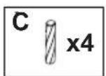 Vevor SR191632-1 - PACKAGE CONTENTS - 34
