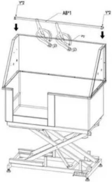 Vevor K1E01027-E - Fasi di installazione - 9