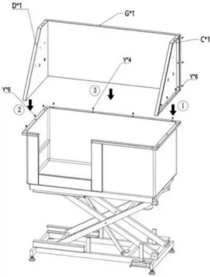 Vevor K1E01027-E - Installatiestappen - 8