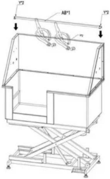 Vevor K1E01027-E - Kroki instalacji - 9