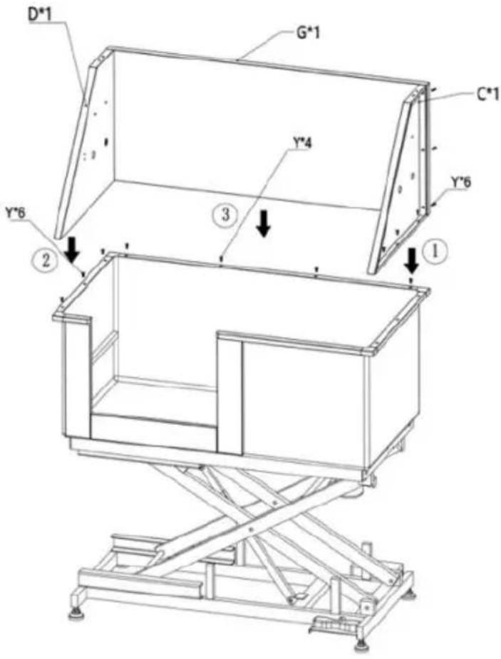 Vevor K1E01027-E - Installation Steps - 9