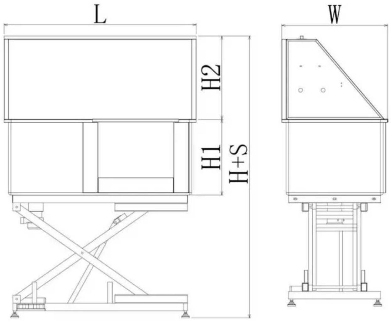 Vevor K1E01027-E - DIMENSIONI E PARAMETRI - 2