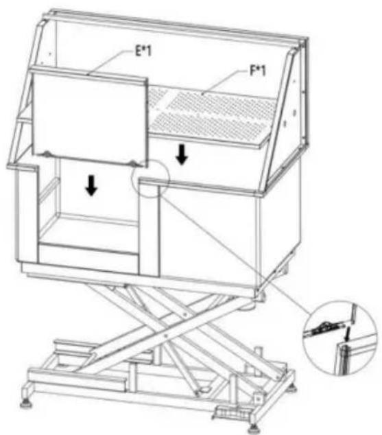 Vevor K1E01027-E - Étapes d'installation - 11