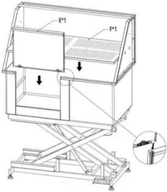 Vevor K1E01027-E - Kroki instalacji - 11