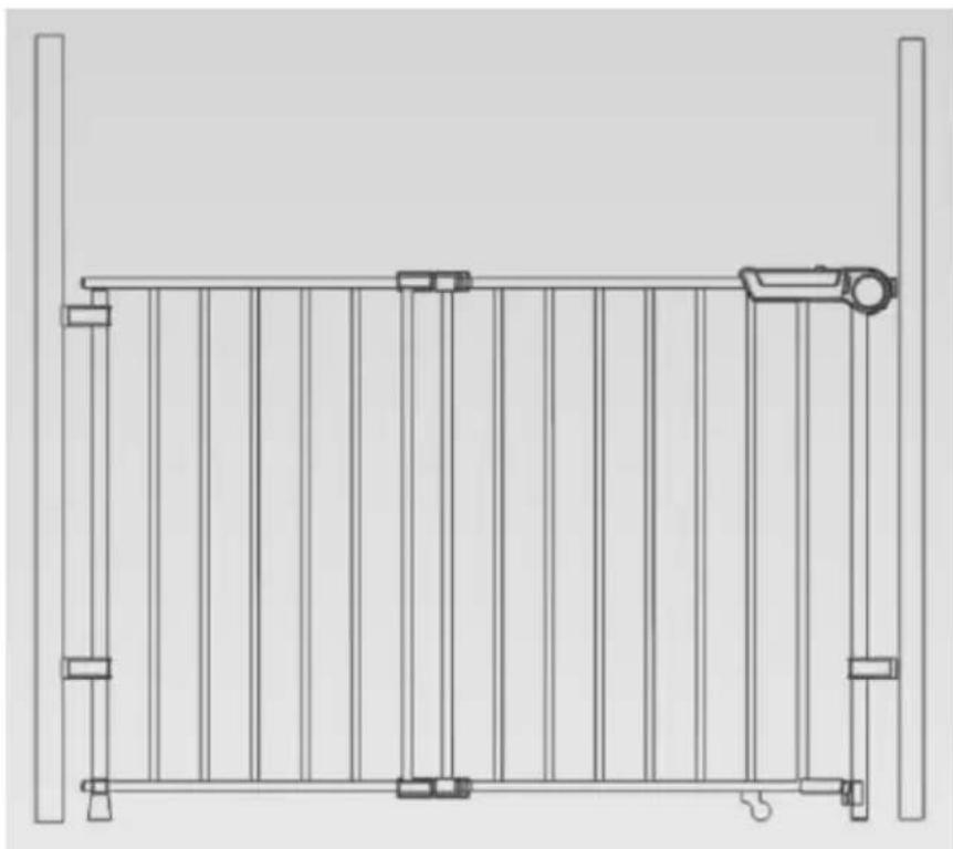 Vevor YFB1005B - Safety gate - 1