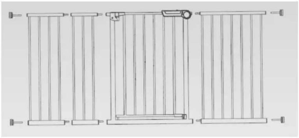 Vevor YFB1004B - Safety gate - 1