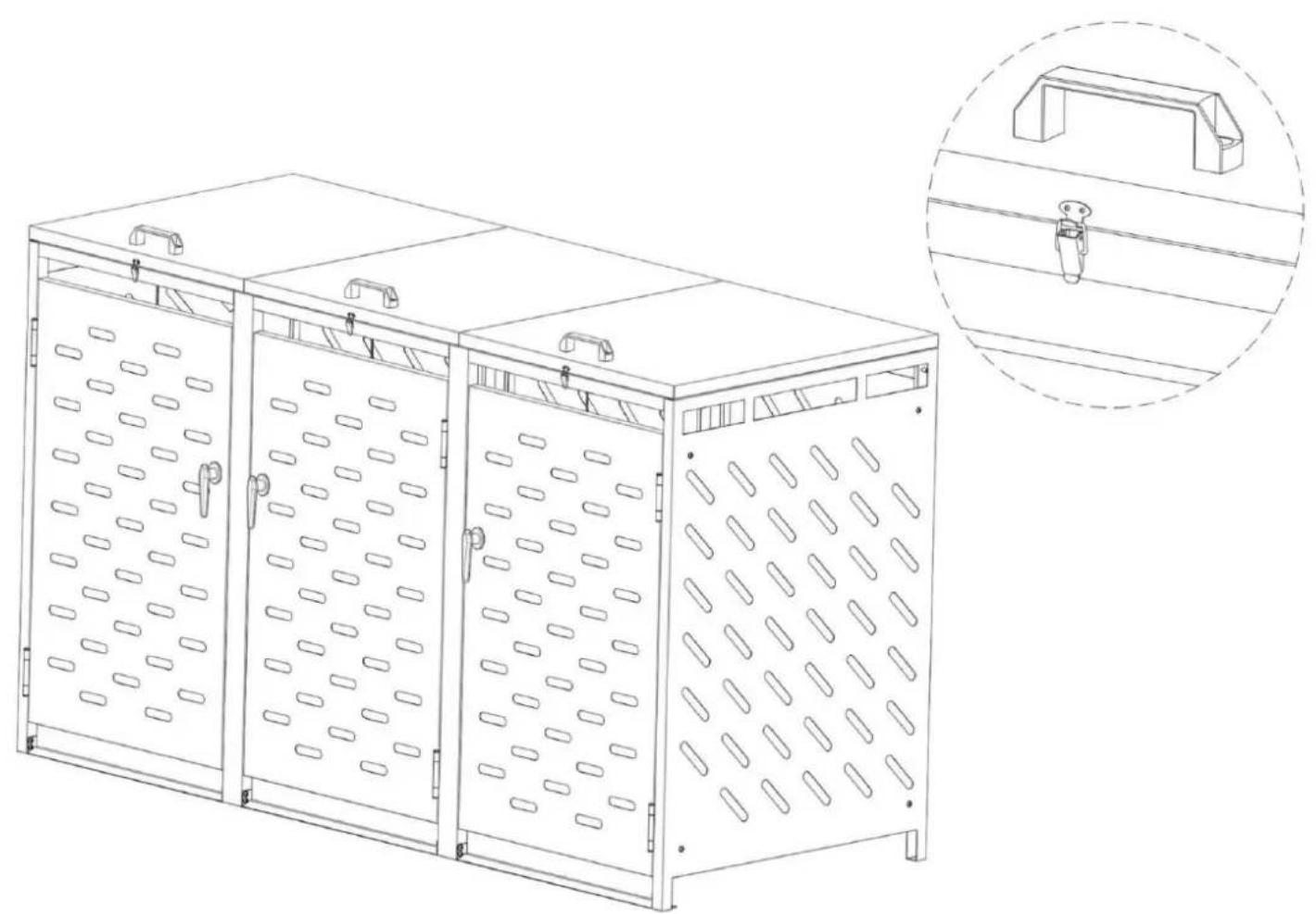 Vevor ZY-3X240L-0.7 - MONTAGESTAP - 24