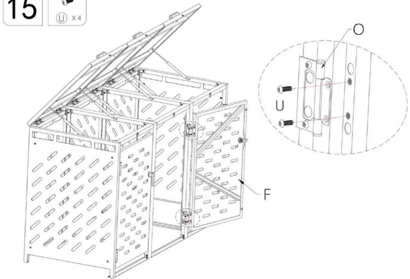 Vevor ZY-3X240L-0.7 - ÉTAPE D'ASSEMBLAGE - 22