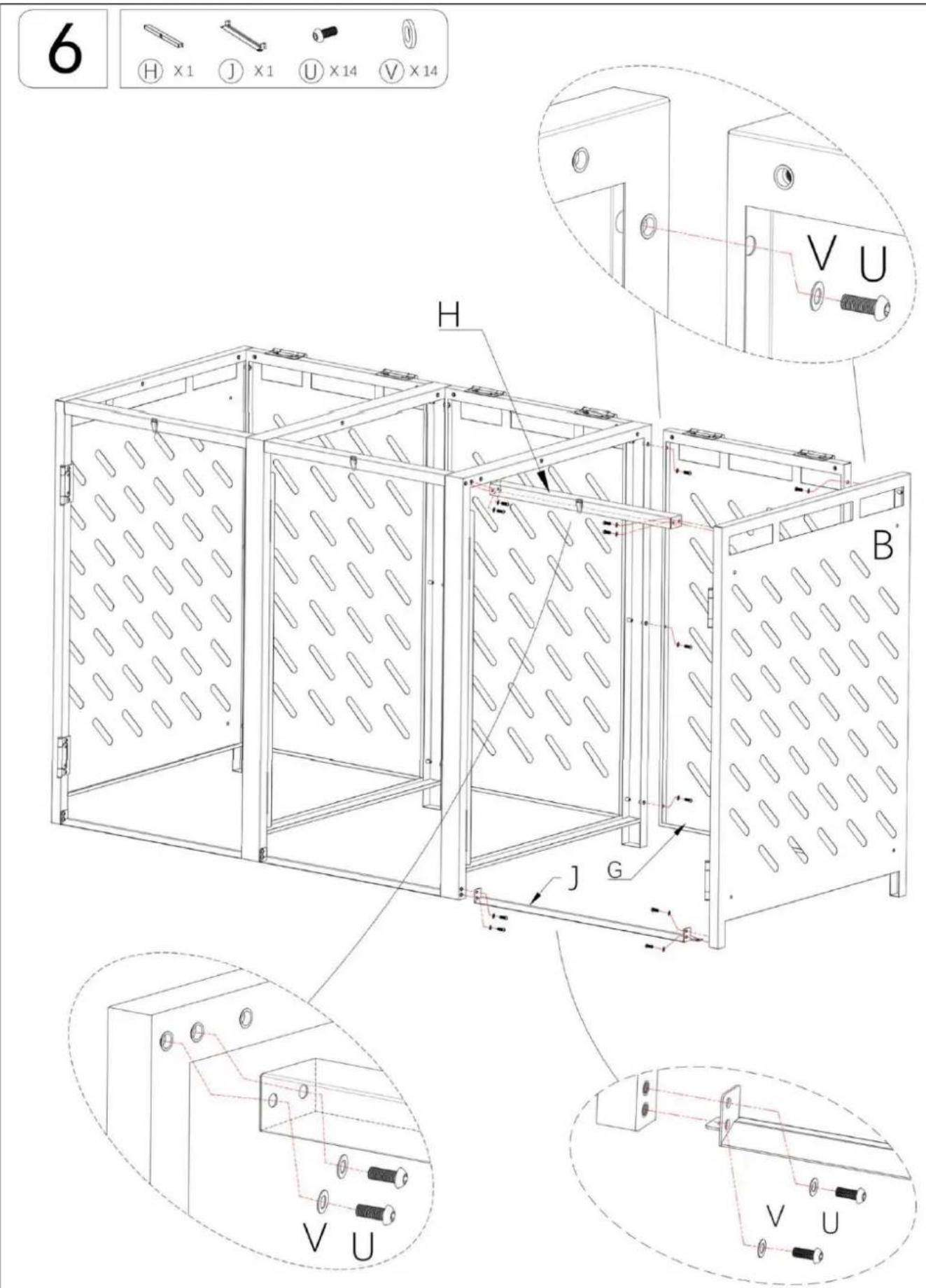 Vevor ZY-3X240L-0.7 - ÉTAPE D'ASSEMBLAGE - 9