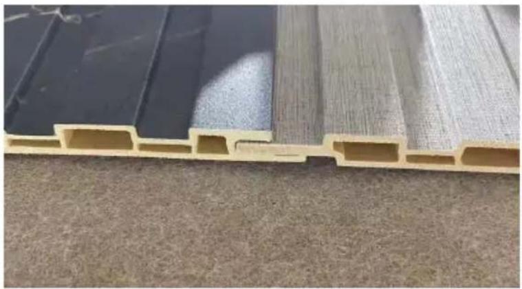 Vevor JF166-HFK-09111 - Step 4: Splicing Acoustic WPC slat wall panels; - 5