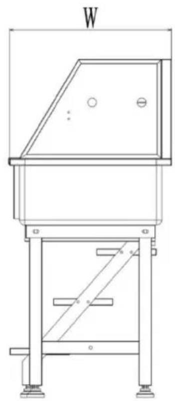 Vevor K2E01004 - DIMENSIONS AND PARAMETERS - 3