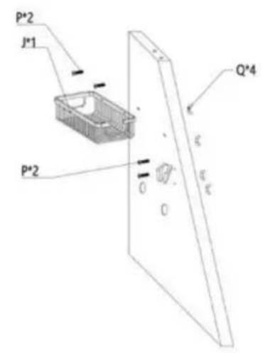 Vevor K1E01028-E - Installationssteg - 13