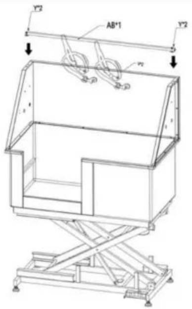 Vevor K1E01028-E - Installatiestappen - 9