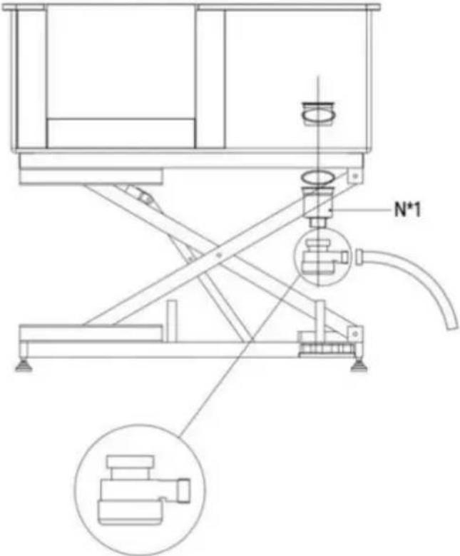 Vevor K1E01028-E - Kroki instalacji - 8