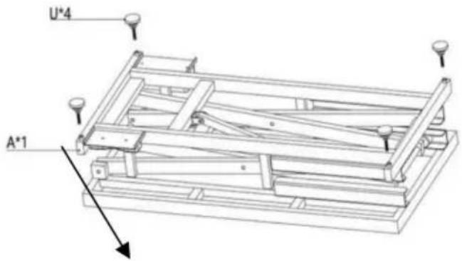 Vevor K1E01028-E - Kroki instalacji - 1