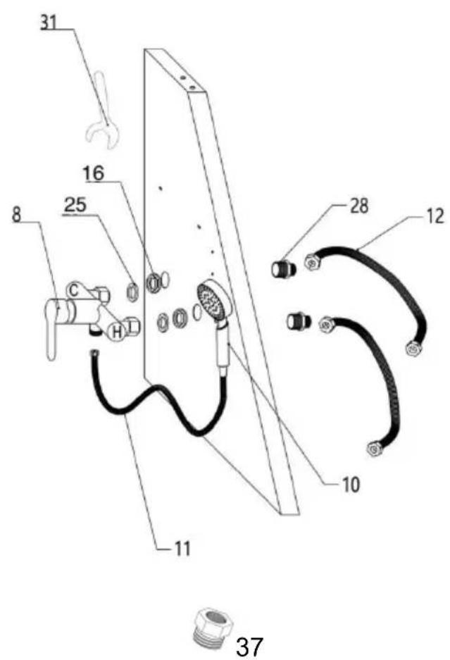 Vevor K2E01007 - Installation steps - 13
