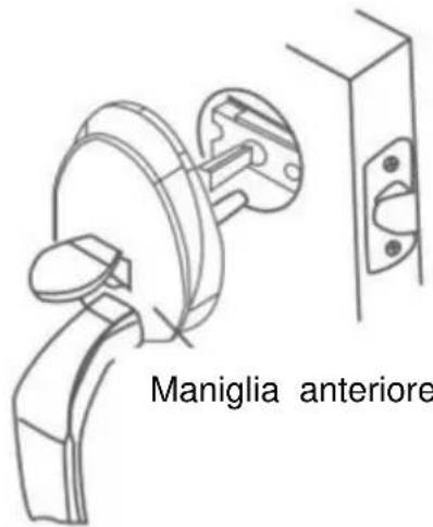 Vevor 20185-10B - INSTALLARE IL MECCANISMO DELLA MANIGLIA ESTERNA - 1