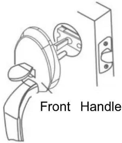 Vevor 20185-10B - INSTALL EXTERIOR HANDLE MECHANISM - 1
