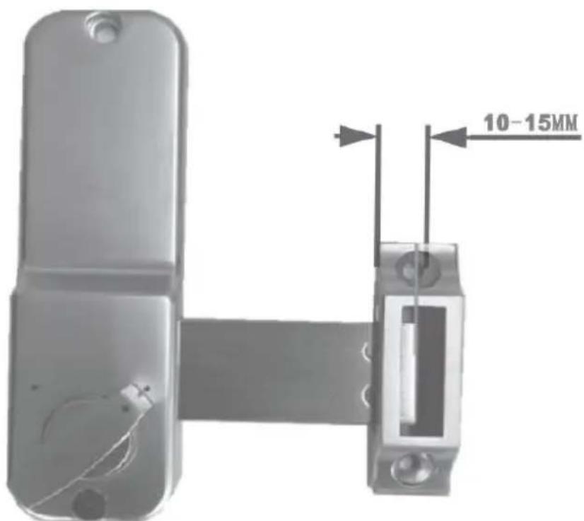 Vevor OL601HD2-B-01 - Installing the Door Latch - 1
