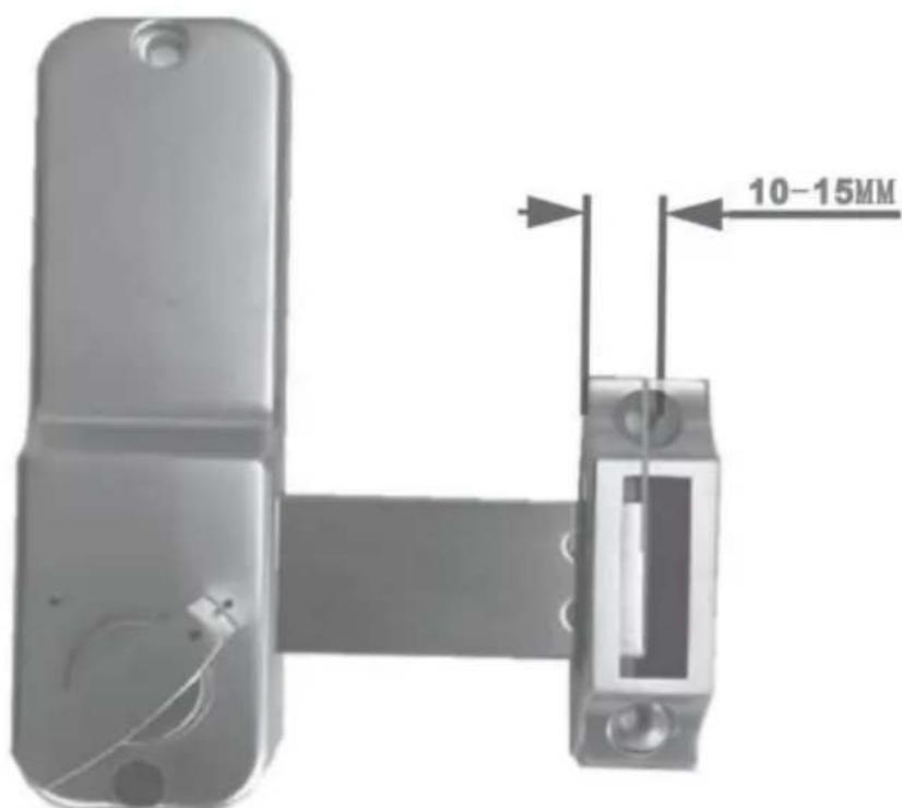 Vevor OL601HD2-B-01 - De deurgrendel installeren: De - 1