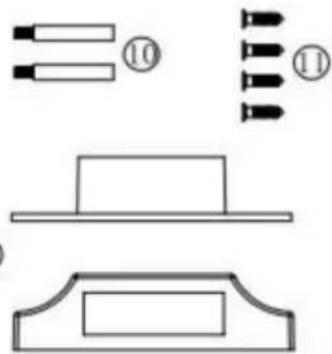 Vevor OL601HD2-B-01 - Lista czeci - 8