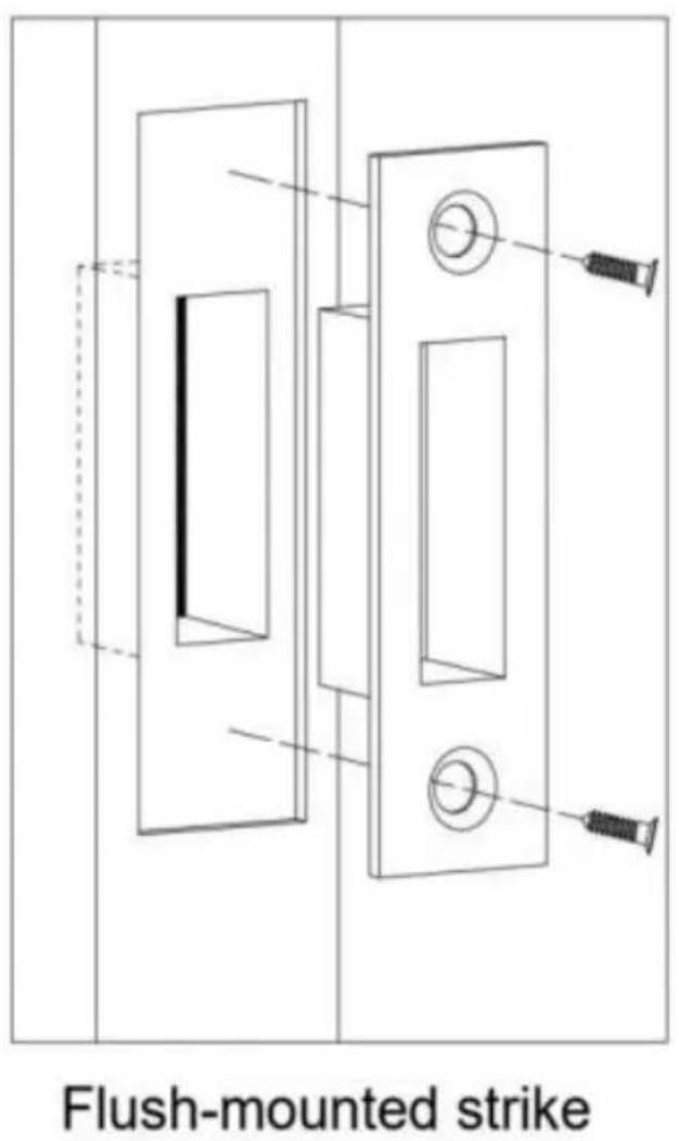 Vevor OL601HD2-B-01 - Installing the Door Latch - 3
