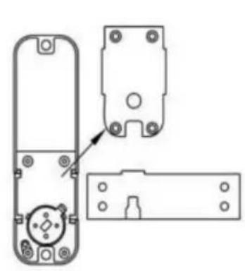 Vevor OL-601HD2-B-03 - De ontgrendelingsrichting van het slot wijzigen. - 1