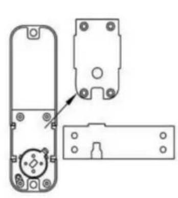 Vevor OL-601HD2-B-03 - Öffnungsrichtung des Schlosses ändern Die - 1