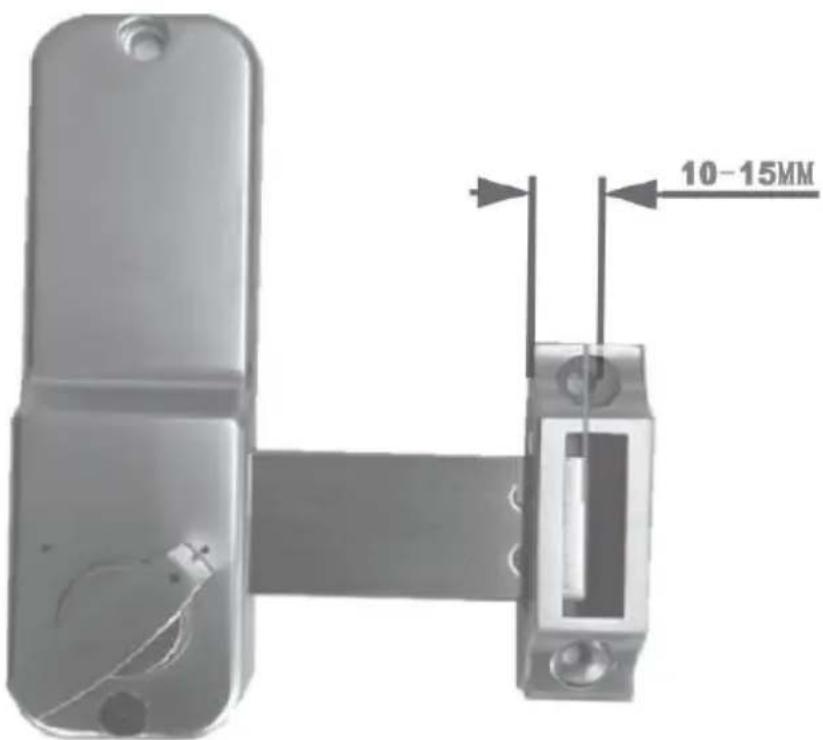 Vevor OL-601HD2-B-03 - Installing the Door Latch - 1