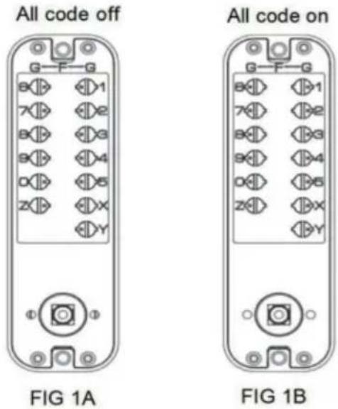 Vevor OL-601HD2-B-03 - Ustawianie/zmiana hasel - 1