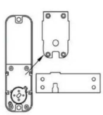 Vevor OL-601HD2-B-03 - Change the unlocking direction of the lock - 1