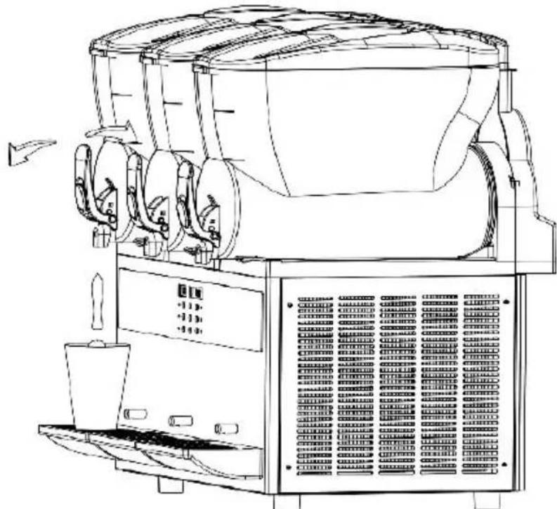 Vevor X-300 - Wypij zimny napój lub Slush - 1