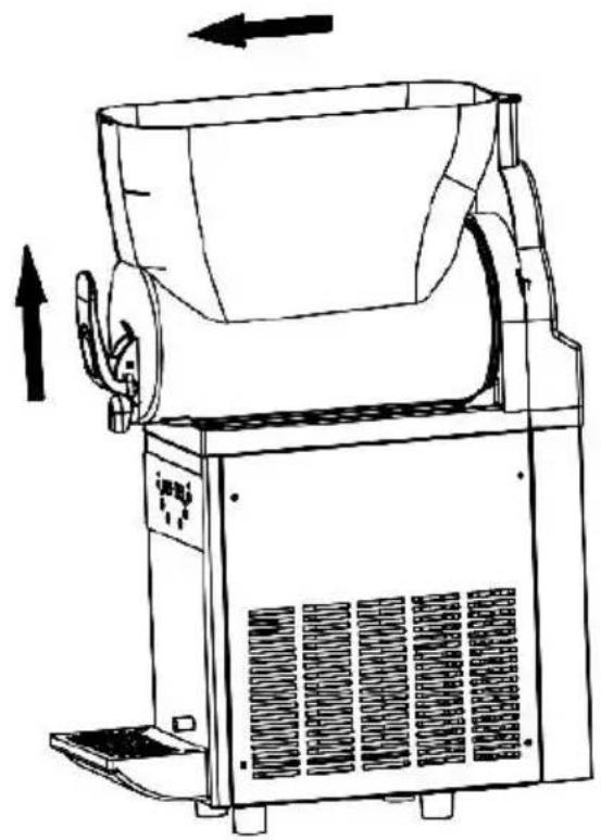 Vevor X-300 - Nettoyez le réservoir et le mélangeur agitateur - 2