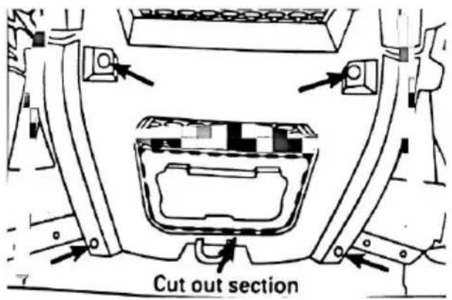 Vevor 1909 - WINCH MOUNT - 2