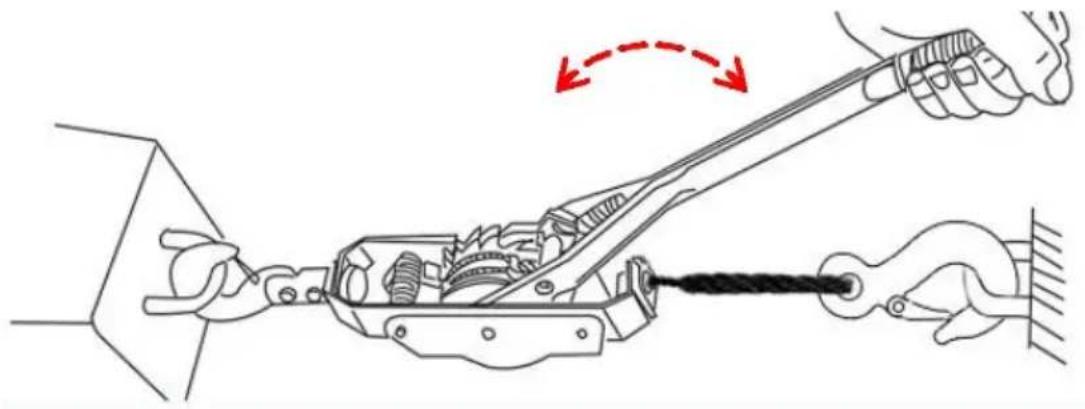 Vevor JX1.3-30 - CHECK THE HAND PULLER CAREFULLY BEFORE USING IT! - 6