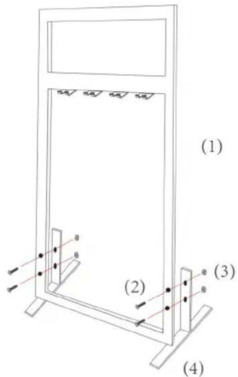Vevor T58084BK - INSTRUCTIONS - 1
