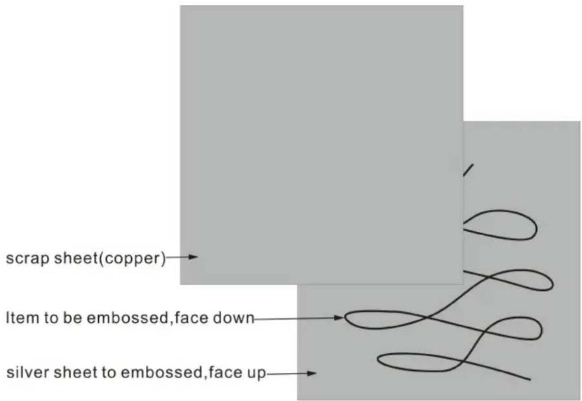 Vevor KD-Y4554L - EMBOSSING TIPS - 1