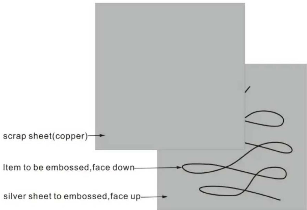 Vevor KD-Y4554L - EMBOSSING TIPS - 1