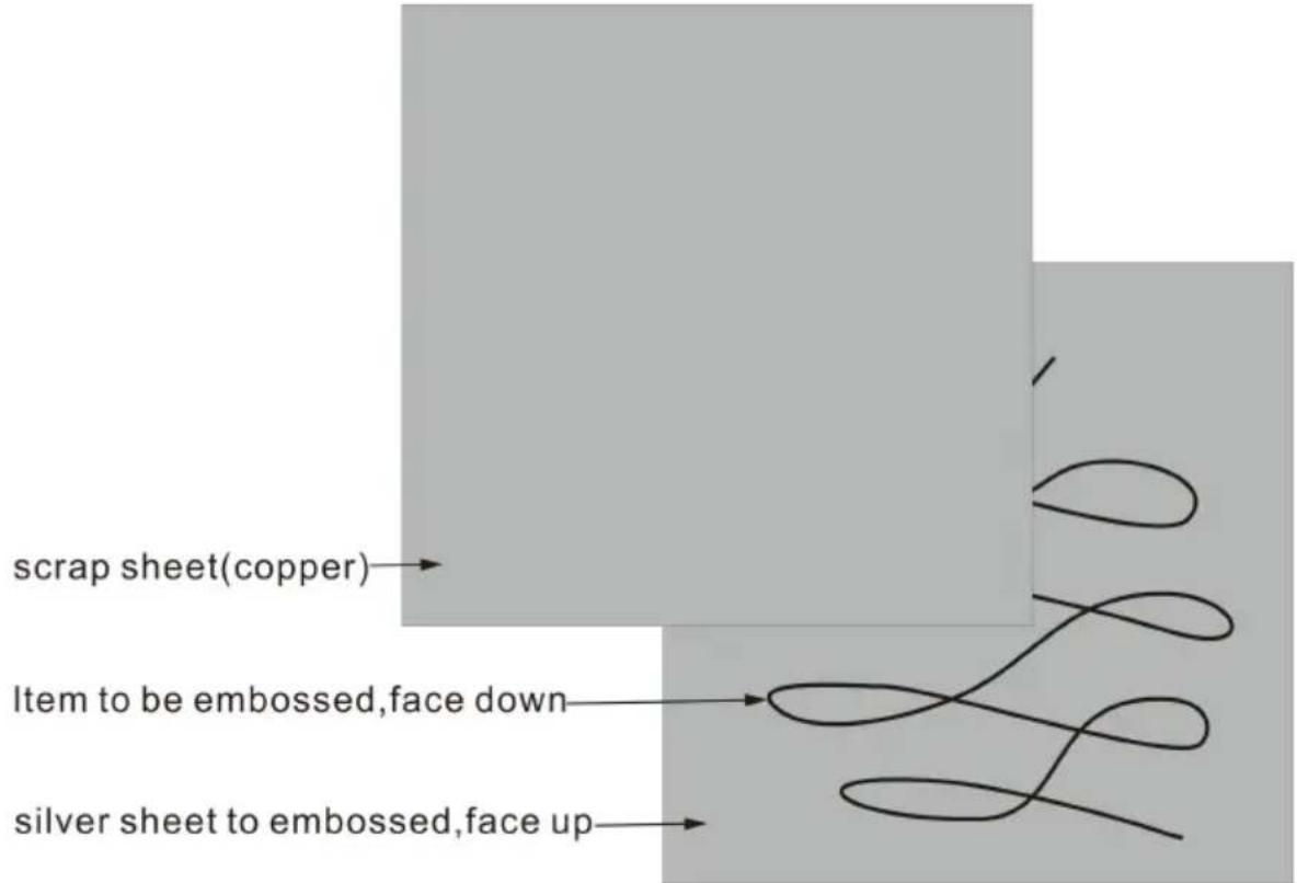 Vevor KD-Y4554L - EMBOSSING TIPS - 1