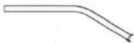 Vevor TX-B6390-48IN+T - F Handrail Leg [X1] - 1
